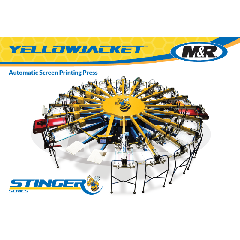 Yellowjacket Automatic Screen Printing Press